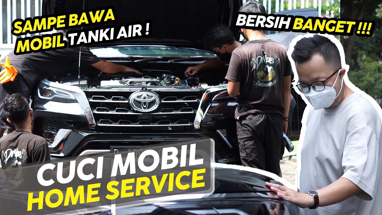 MOBIL AUTO KINCLONG DALAM SEKEJAP! BEST HOME SERVICE CAR WASH DI BANDUNG