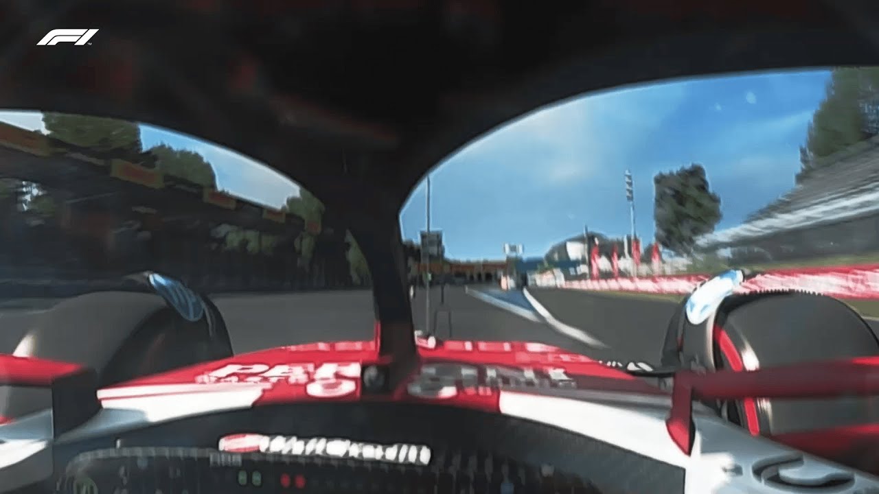 Charles Leclerc Visor Cam | Monza GP 2025 | Assetto Corsa