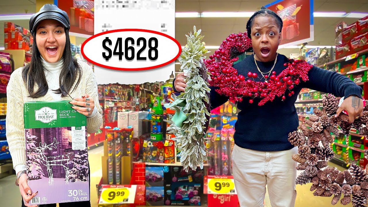 Holiday Decor Shopping Spree: No Limit?! 😱💸