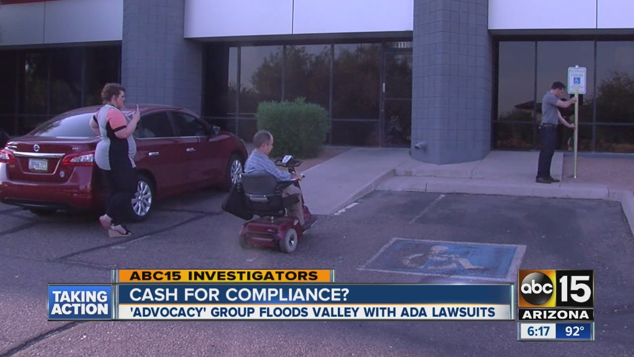 ABC15 uncovers surprise about group sweeping Valley with ADA lawsuits