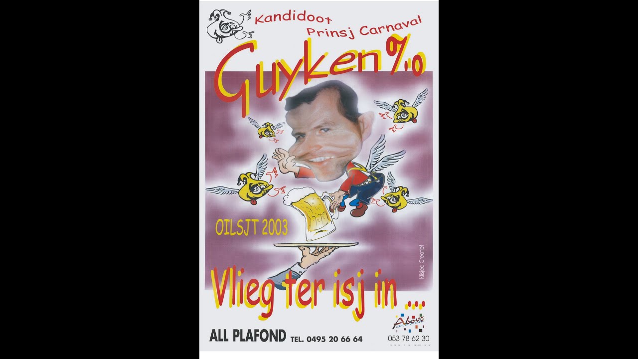 Aalst Carnaval 2003 - Prinsenverkiezing - Show Guy Claus (Guyken Promille)