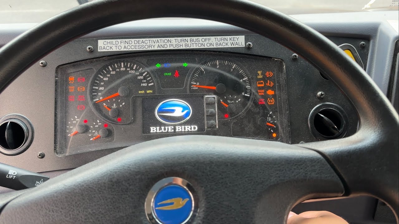 2020 Blue Bird Vision Start Up (Ford Triton)
