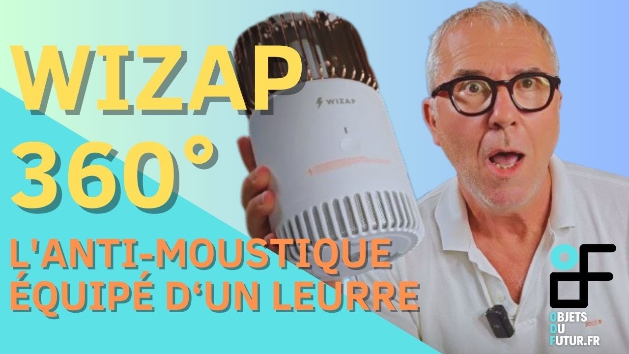 Wizap 306&deg; : un antimoustique &eacute;quip&eacute; d'un leurre