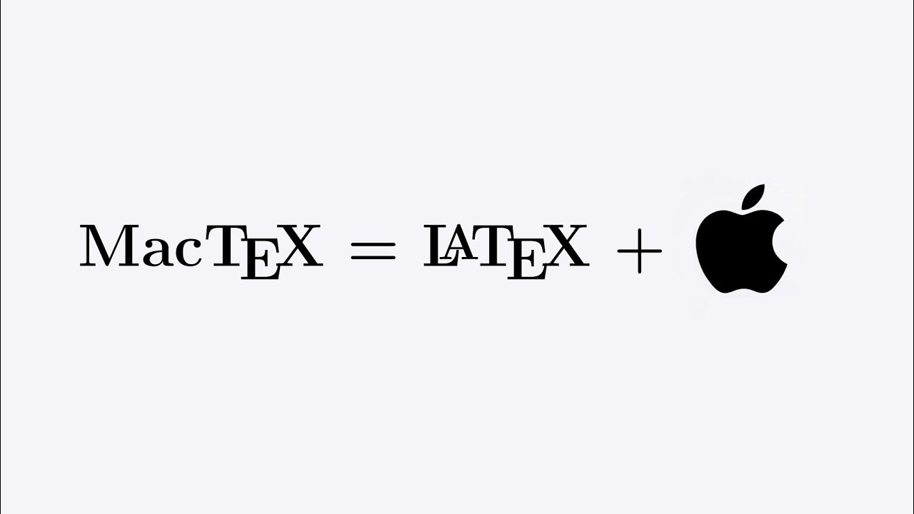 How to download and install MacTeX & TeX Studio for Mac/macOS