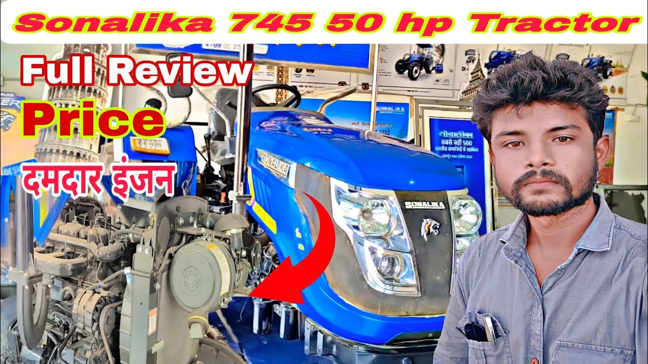 #Sonalika 745 Tiger 50hp tractor #full review 2025 top model