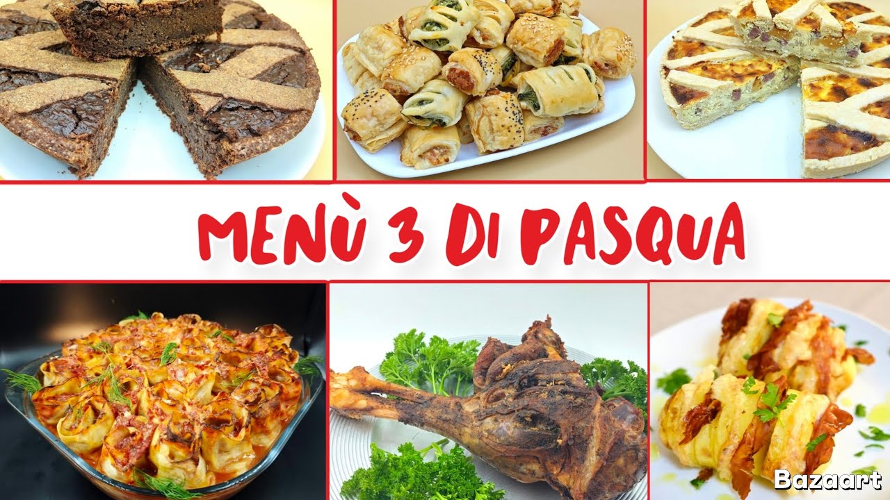 Menù completo per il pranzo di Pasqua (3) 🐣🐰