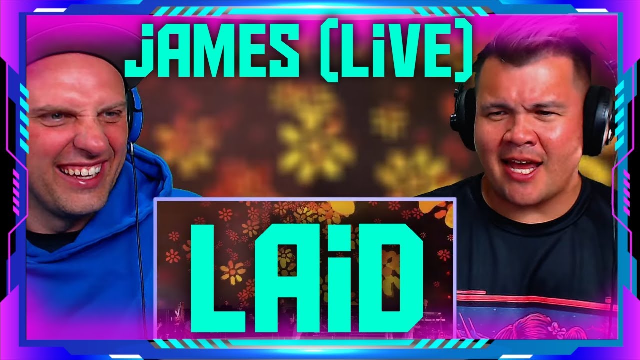 Reaction To JAMES with ‪@officialjohnnymarr‬ - Laid (Live) | THE WOLF HUNTERZ Travis and Jon