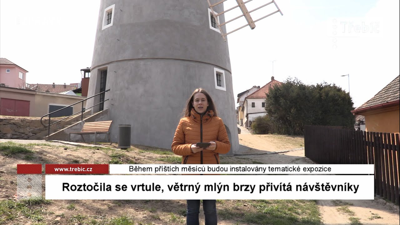 Roztočila se vrtule, větrný mlýn brzy přivítá návštěvníky