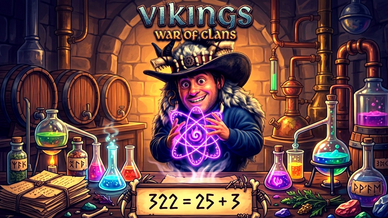 322 = 25 + 3 Vikings: War of Clans #vikingswarofclans