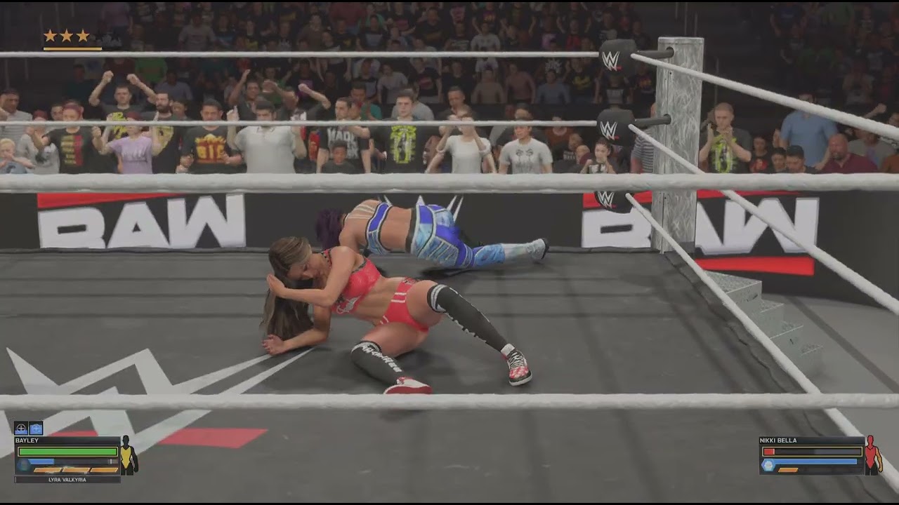 WWE 2K26_ Бэйли против Никки Беллы !!!