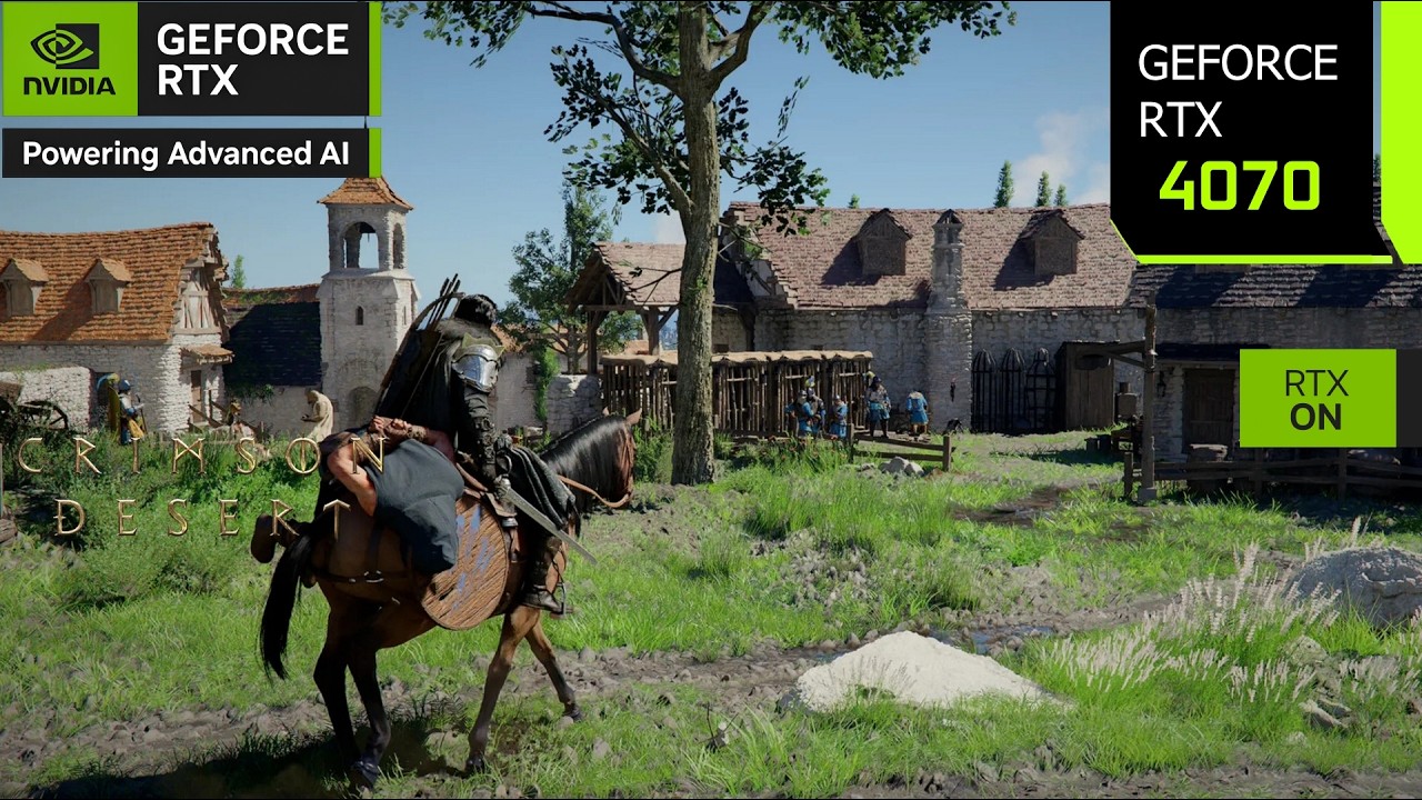 Crimson Desert | RTX 4070 4K, 1440p, 1080p DLSS 4.5 Frame Generation | PC Performance
