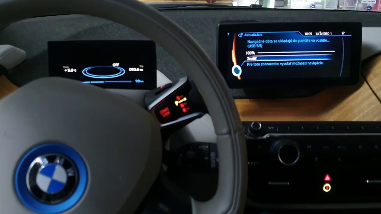 BMW i3 ConnectedDrive map update