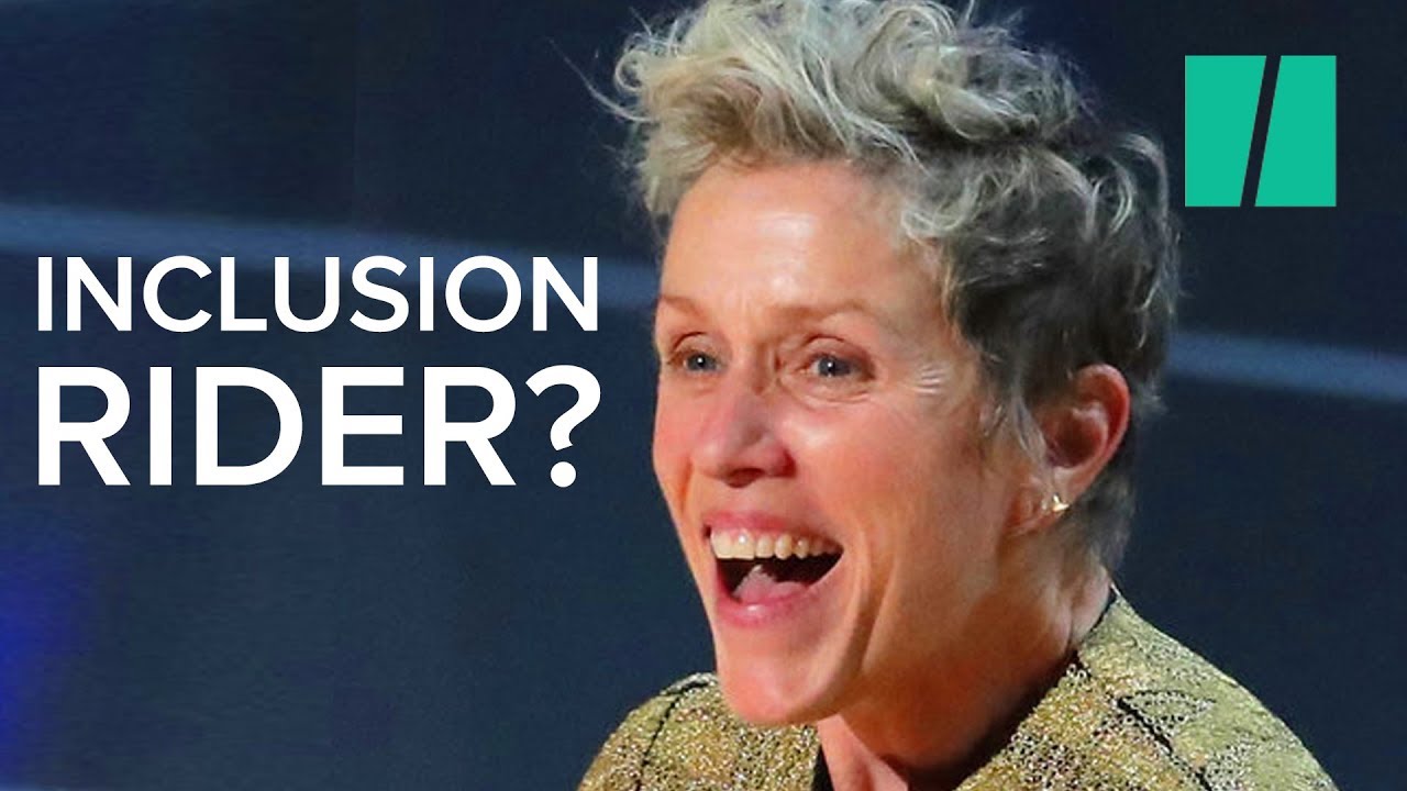 Frances McDormand Explains Inclusion Riders To Hollywood