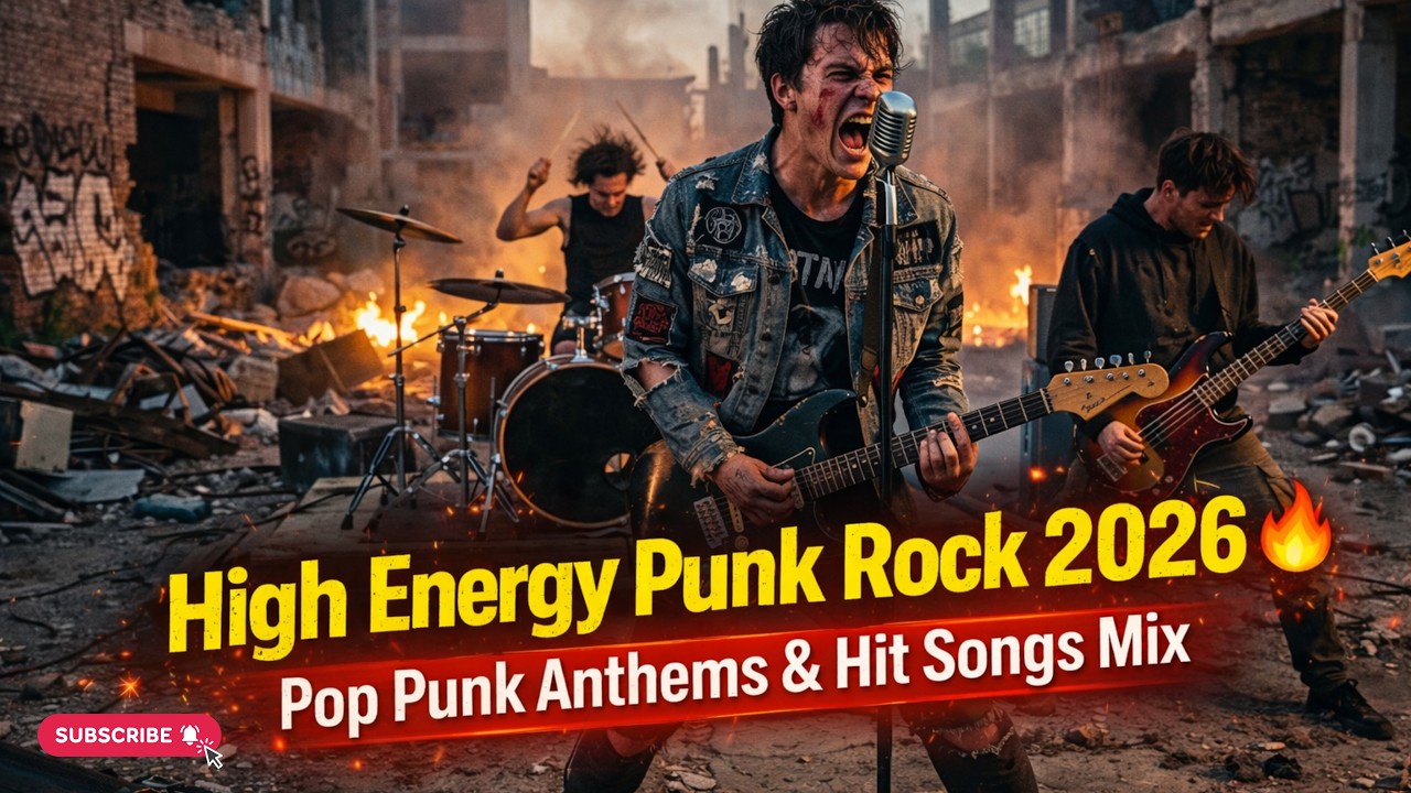 High Energy Punk Rock 2026 🔥 | Pop Punk Anthems & Hit Songs Mix