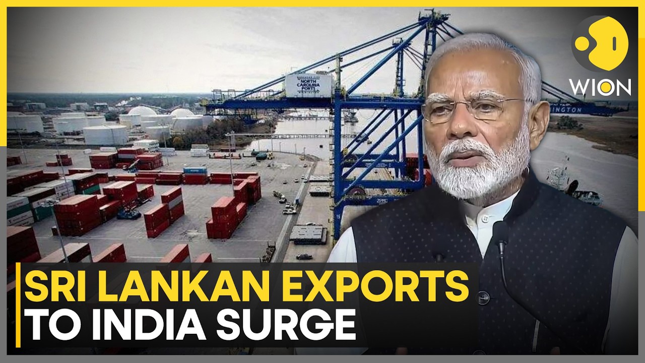 Sri Lanka Exports Surge To India: Trade Boom Hits $287M In Q1 2026 | WION