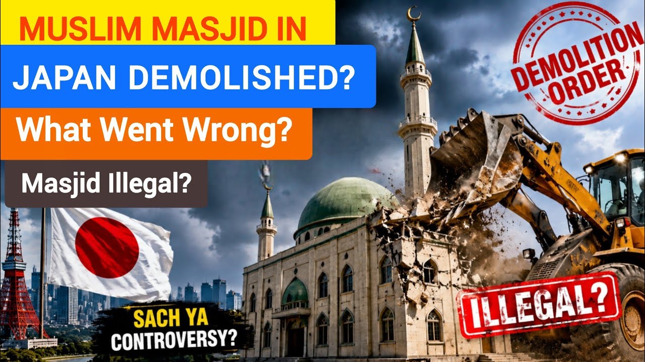 Why Japan Ordered Mosque Demolition? Shocking Truth Revealed!