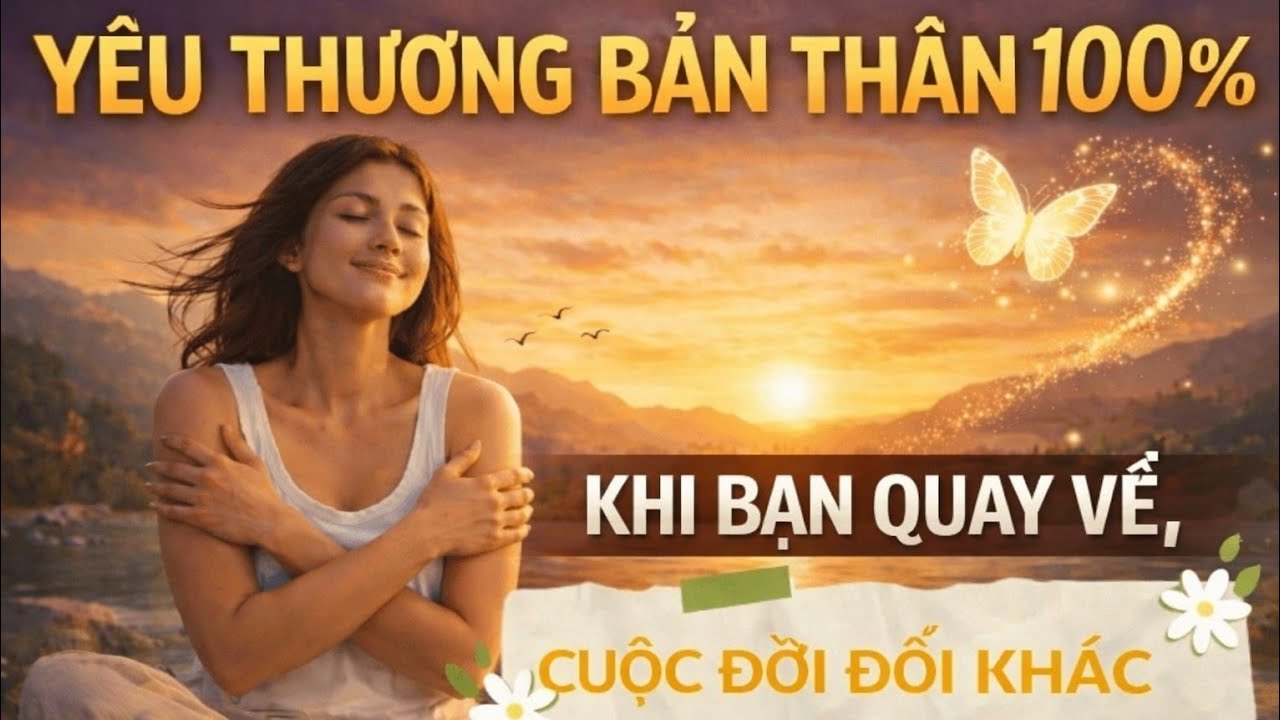 Yêu Thương Bản Thân 100% – Khi Bạn Quay Về, Cuộc Đời Bắt Đầu Thay Đổi