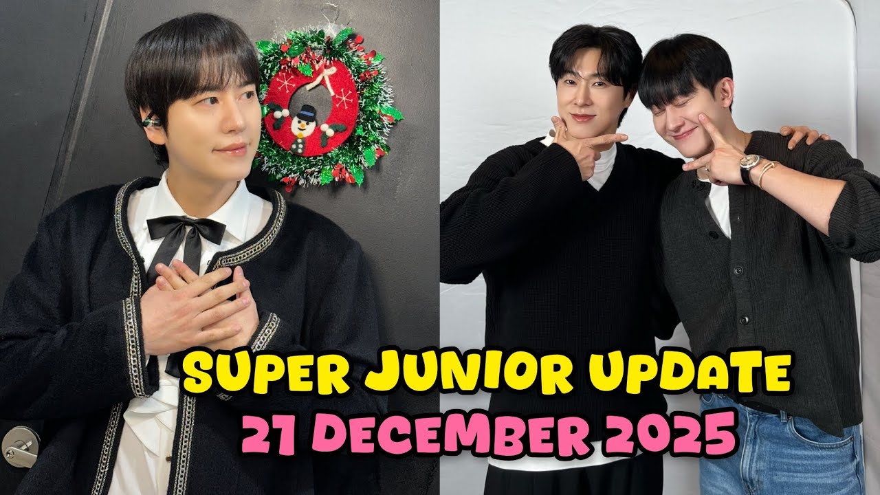 Heechul: I always support and love you, our youngest member 😘