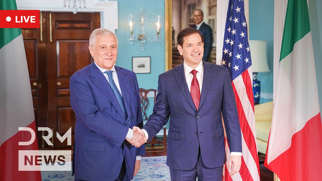 LIVE: Marco Rubio Meets Italian FM Tajani as U.S.-Italy Sign Critical Minerals Deal | AC1N