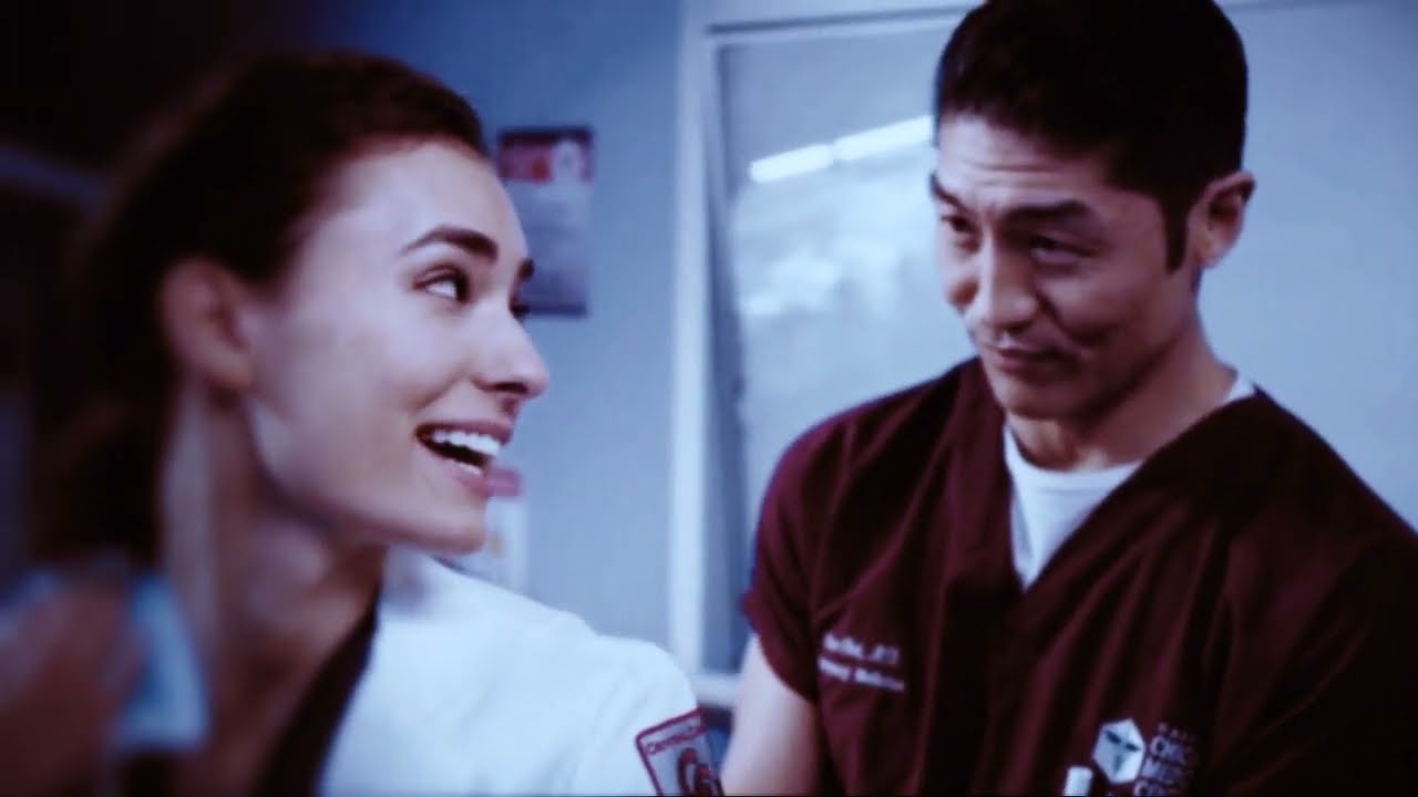 Ethan Choi and Sarah Reese - Chicago Med