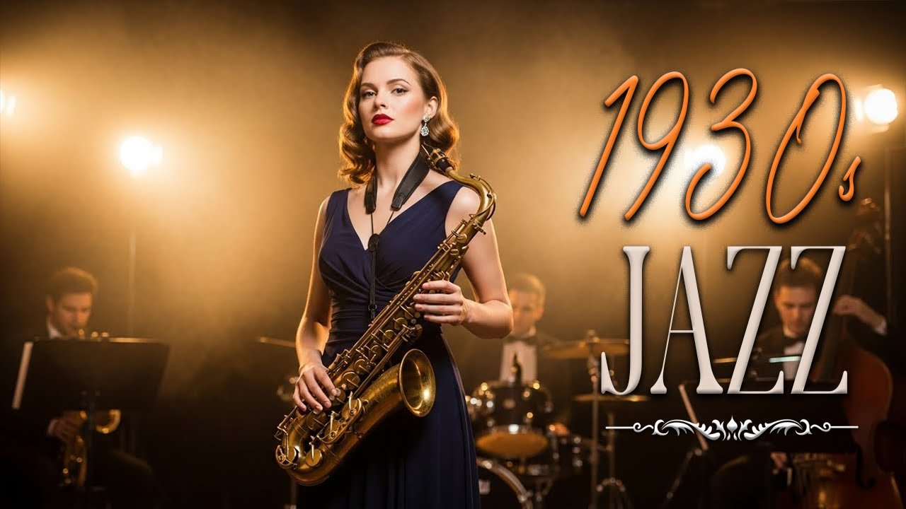 Great Vintage Jazz Classic - Back to a 1930s Jazz Concert - Old Jazz Melodies