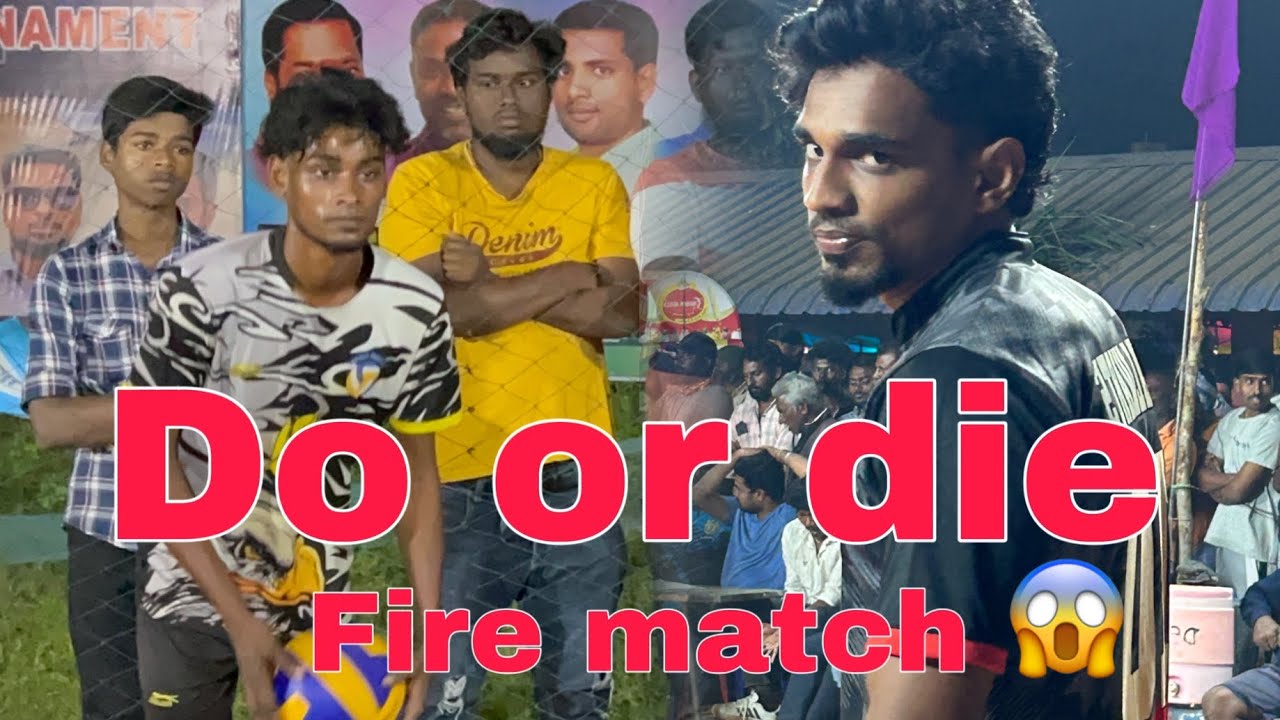 Do or die 🔥 | Best match 😱😱😱 | Gayle friends vs  sachin friends | #dangerboysvolleyballmatch