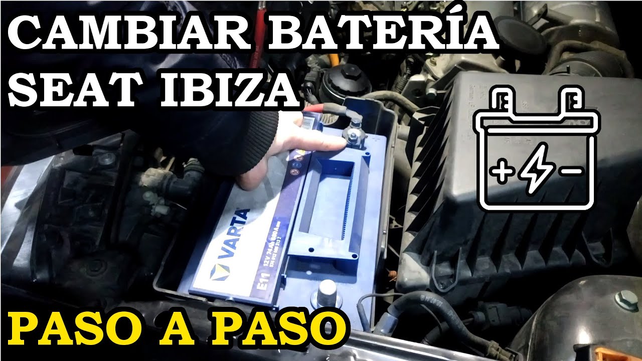Cambiar Batería Seat Ibiza. Muy Fácil. 192