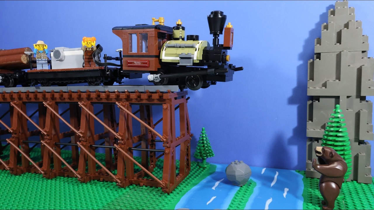 NEW LEGO Train Set. Logging Railway 910035