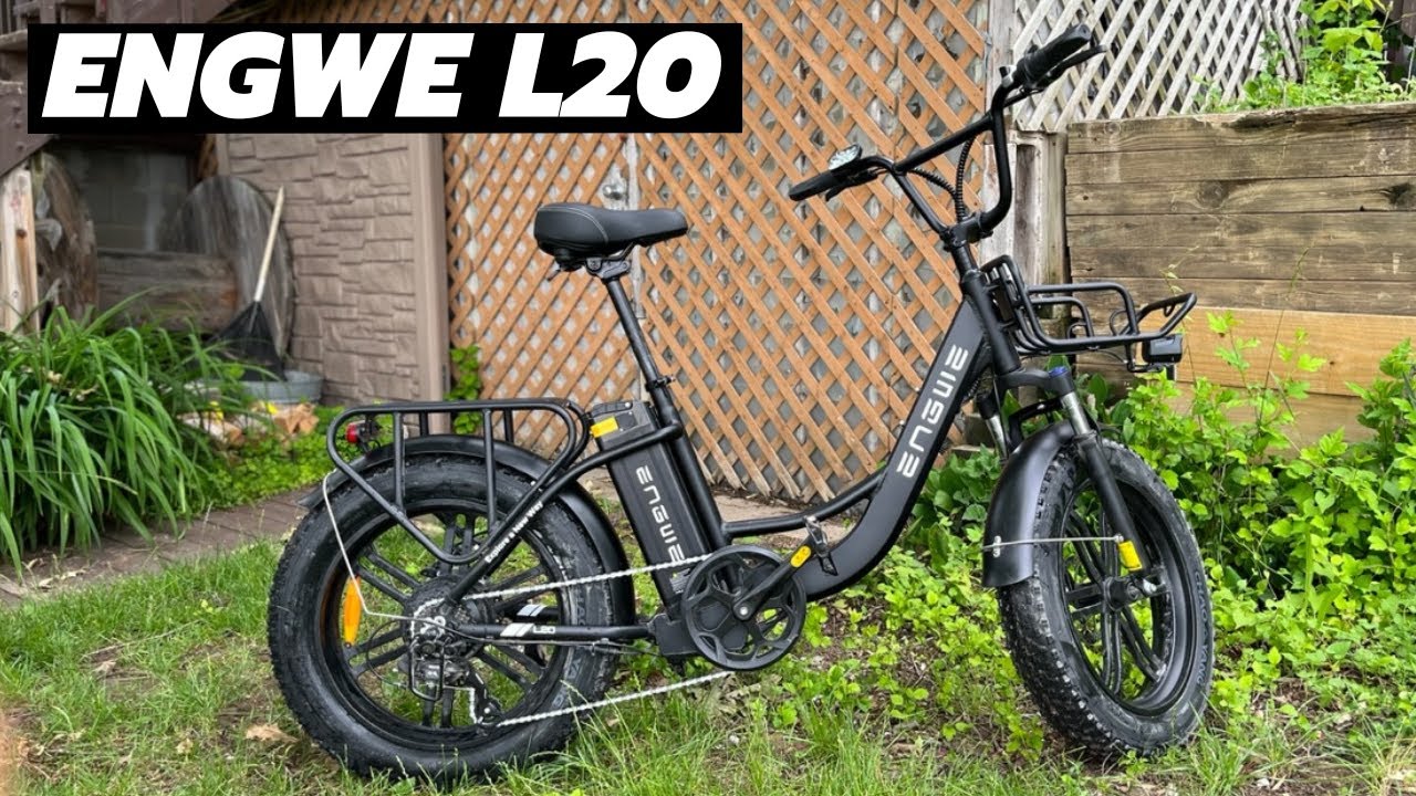 ENGWE L20 Fat Tire Cargo eBike Review & Test