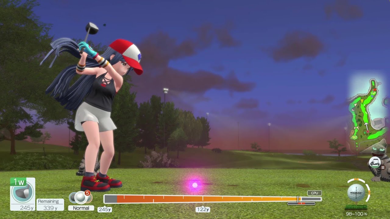 Everybody's Golf Hot Shots - Aile VS Sasha - Challenge Mode