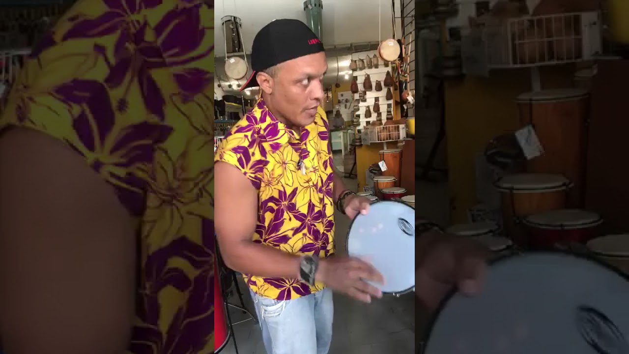 Você acha que sabe tocar pandeiro até você ver esse homem