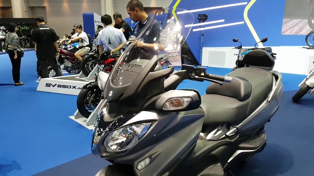 Suzuki Skywave650 หรือ Burgman 2018 บิ๊กสกู๊ดเตอร์สายทัวร์ริ่ง นิ่มสบาย ชิวชิว