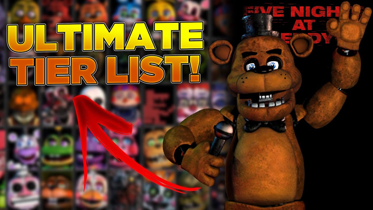 The Ultimate FNAF Characters Tier List!