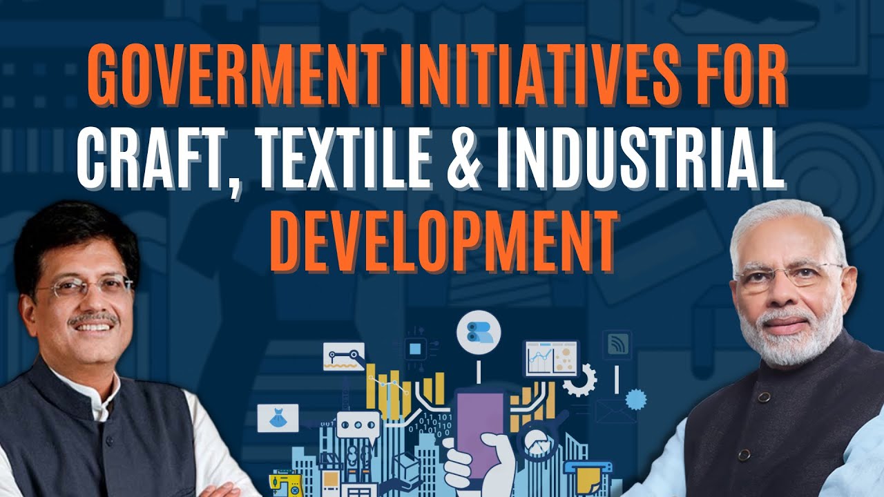 Government Initiatives for Craft, Textile & Industrial Development|Design GK | NID NIFT UCEED CEED