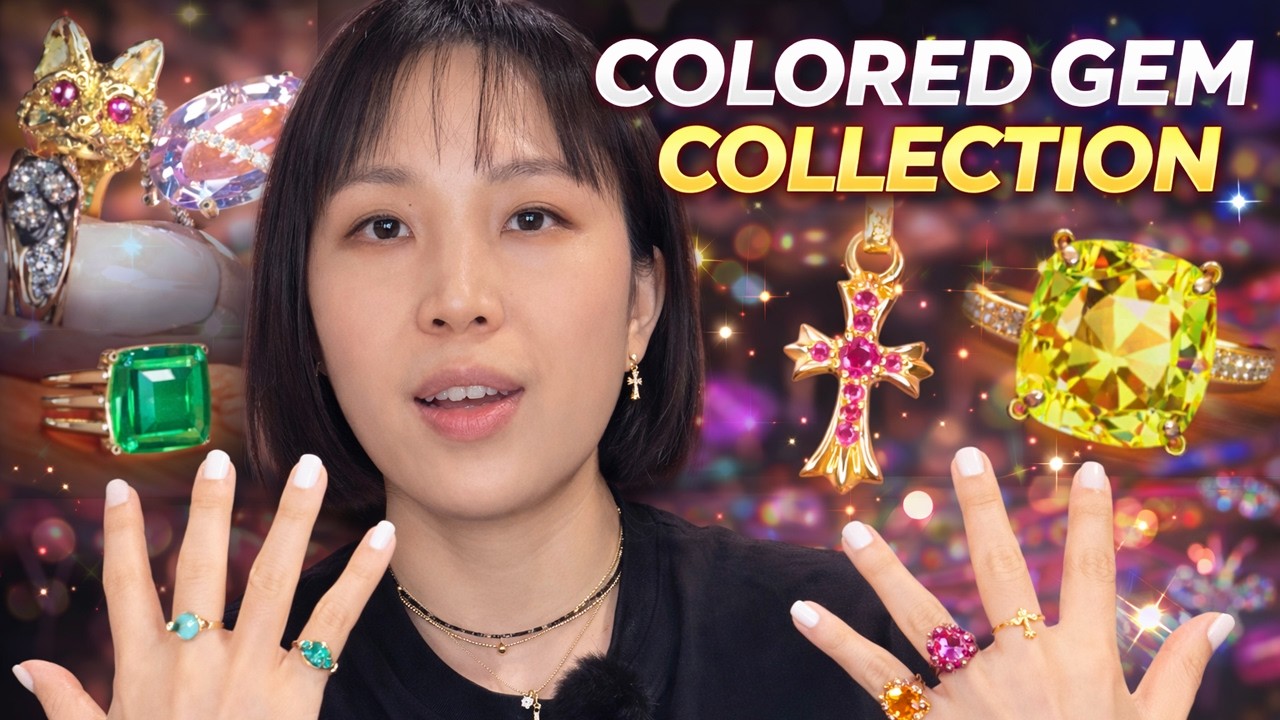 My Wild Colored Gem Collection | Ruby Pink Sapphire Emerald Orange Sapphire