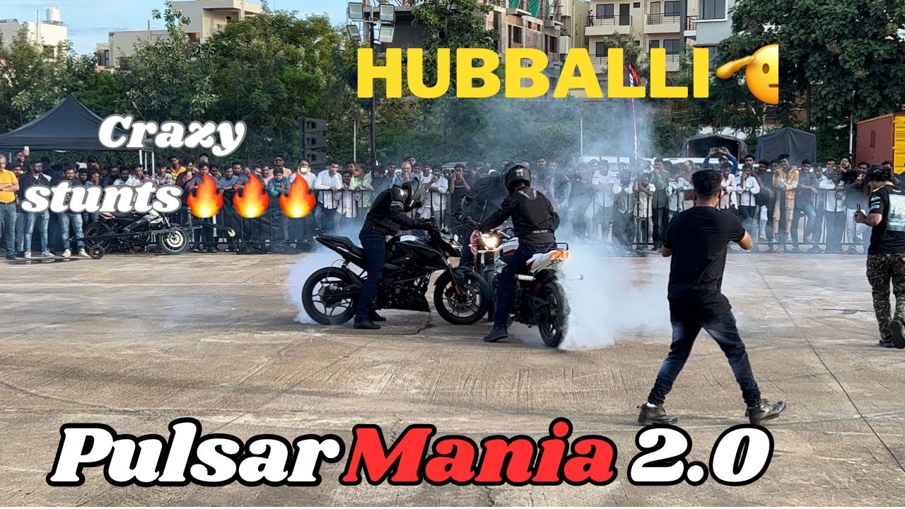 PulsarMania2.0🔥🥵| EP-01😈| Channamma Motors Bajaj | Hubballi | Bike stunts | aMyth@DCDAYSKANNADA