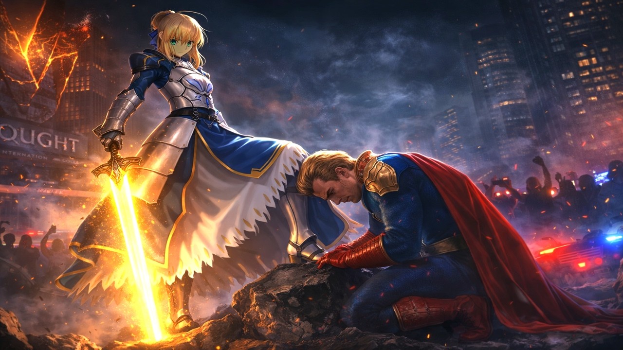 What If Saber Entered The Boys Universe During Martial Law?