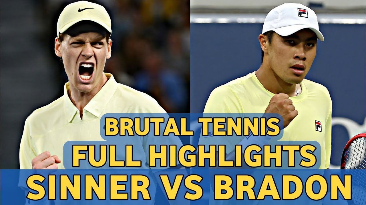 Jannik Sinner Phenomenal vs Bradon Nakashima Big Fight Tennis Highlights - Before Indian Wells 2026
