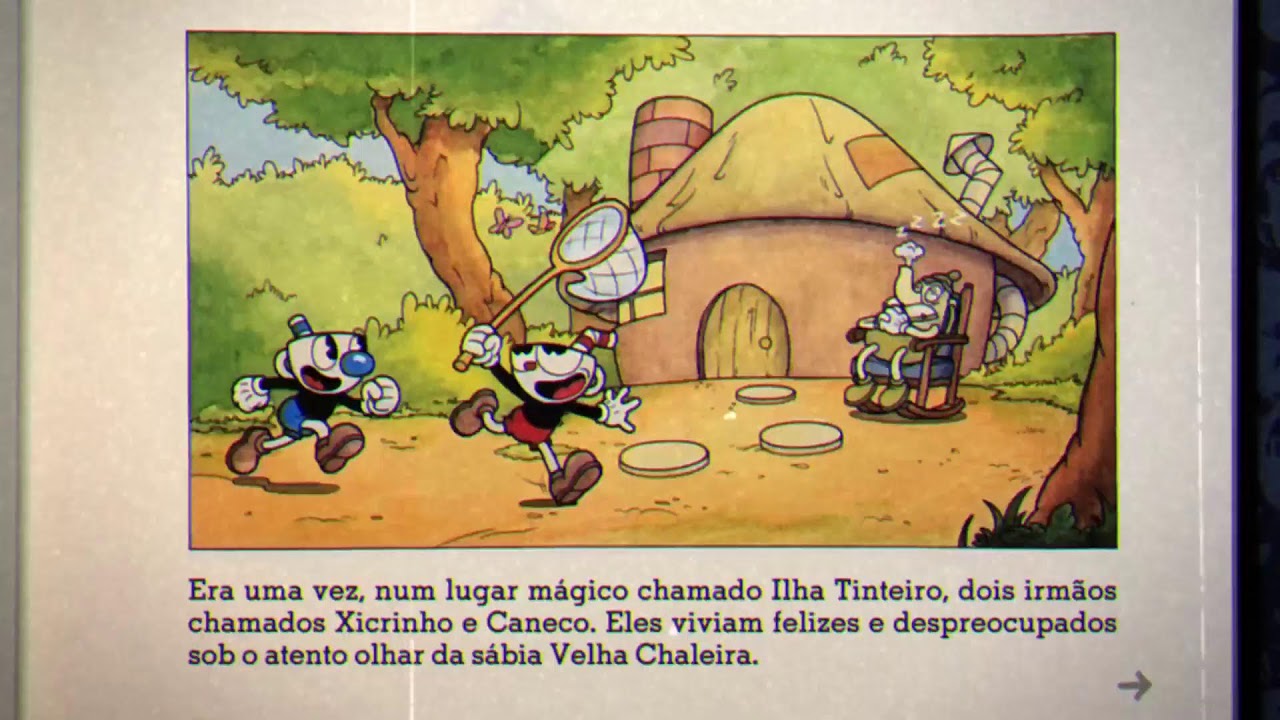 Visão do Chocotone corrida cuphead 2v1
