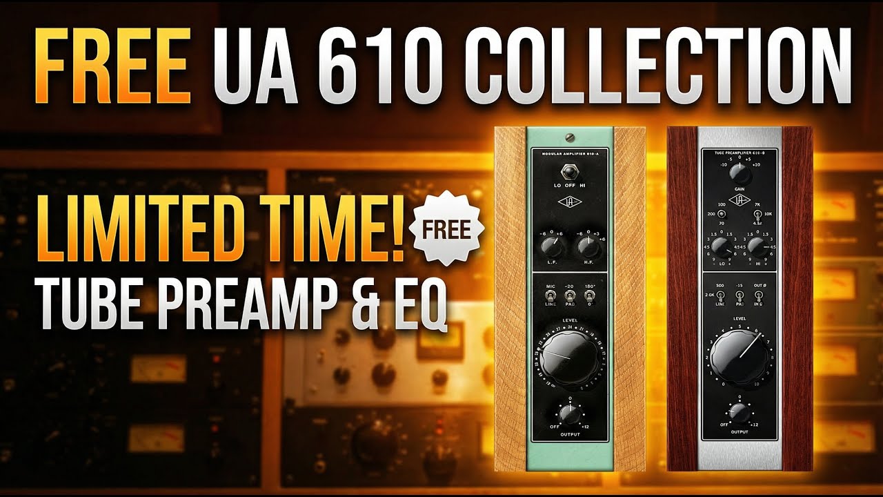 Universal Audio Just Dropped These Plugins for FREE (Limited Time)