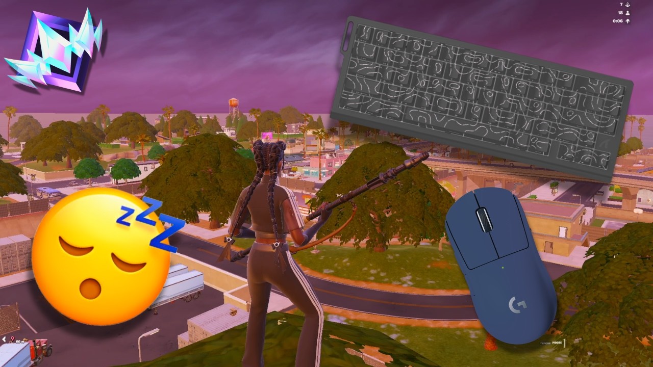 Skin - Adidas🫧gameplay 4K Fortnite Ranked Reload🌿on Pc | Keyboard & Mouse