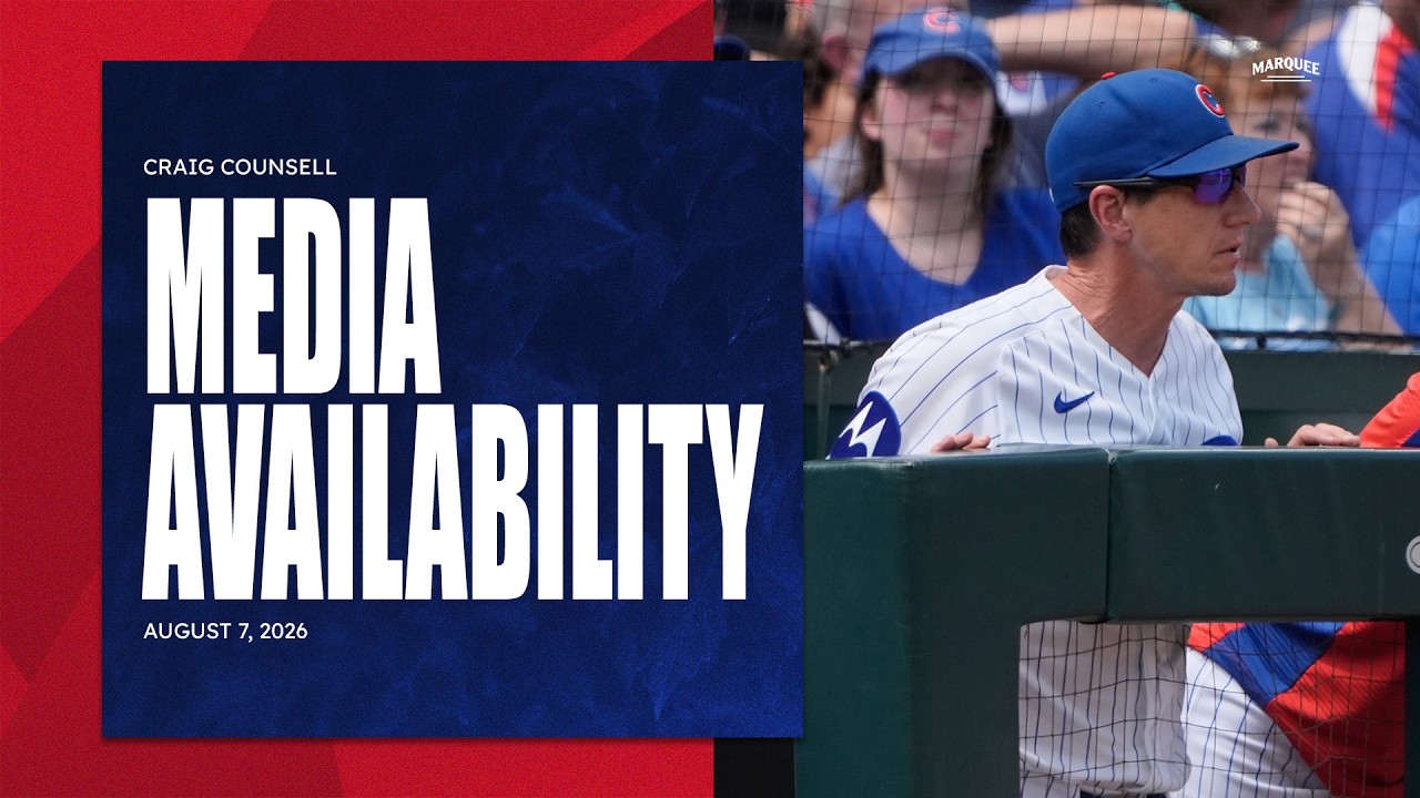 CRAIG COUNSELL: Expectations for Kevin Gausman & Clay Holmes | Cubs Locker Room Sound (8/7/2026)