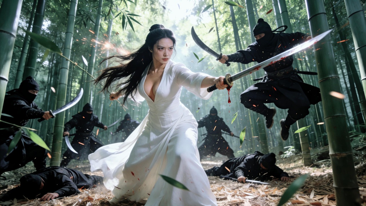 White Dress Hides This Fighter's Devastating Whip Power