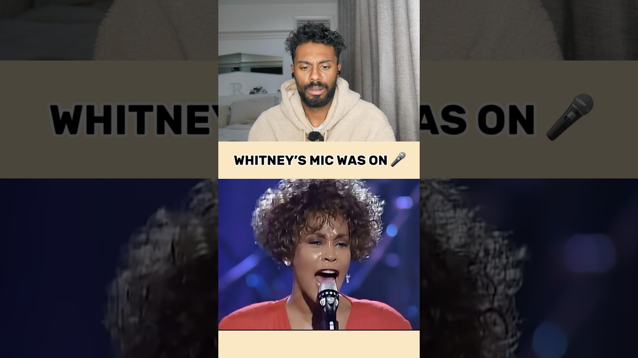 Reacting to Whitney Houston&rsquo;s Live Vocals 🔥 #whitneyhouston #vocals #reaction #reactionvideo