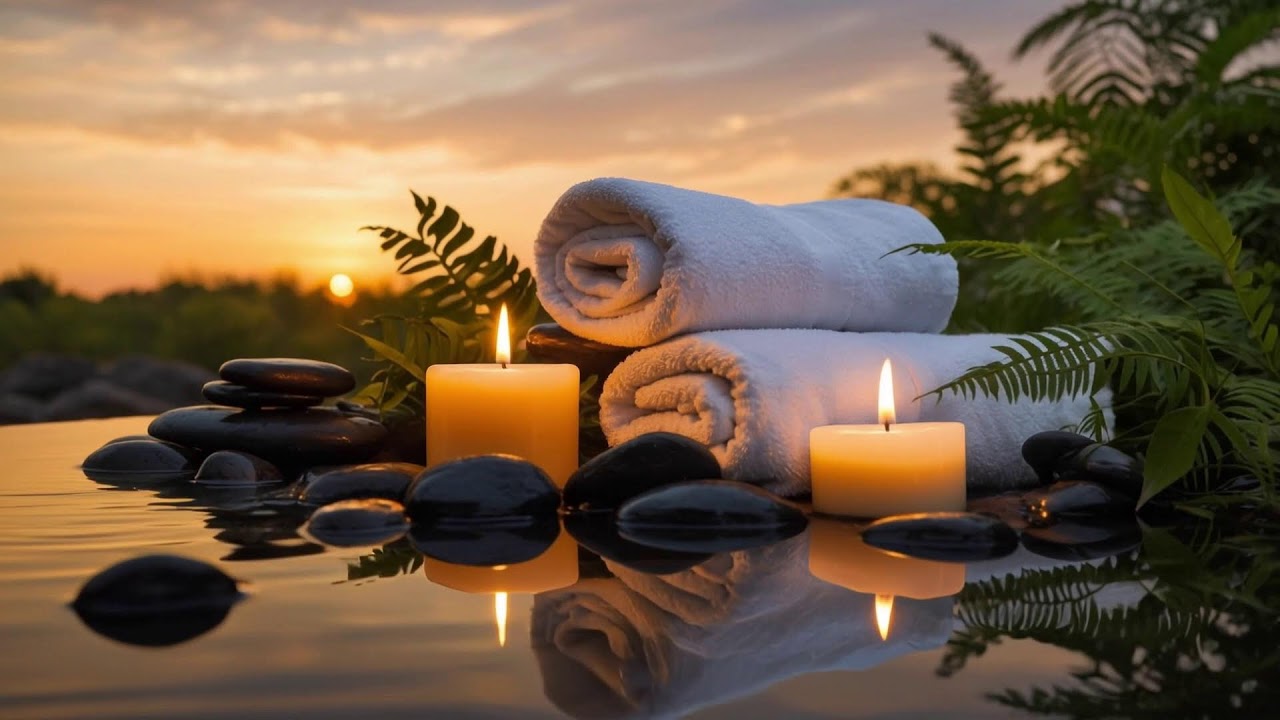 Soothing Spa Music 🌺 Gentle Piano for Deep Relaxation, Ease Stress and Quiet the Mind 1