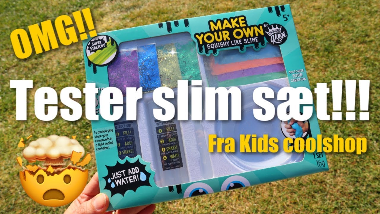 Tester slim sæt fra kids coolshop // OMG!!!