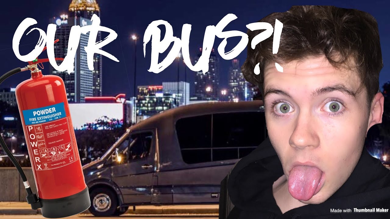 OUR TOUR BUS GOT ATTACKED!! 😡🚌