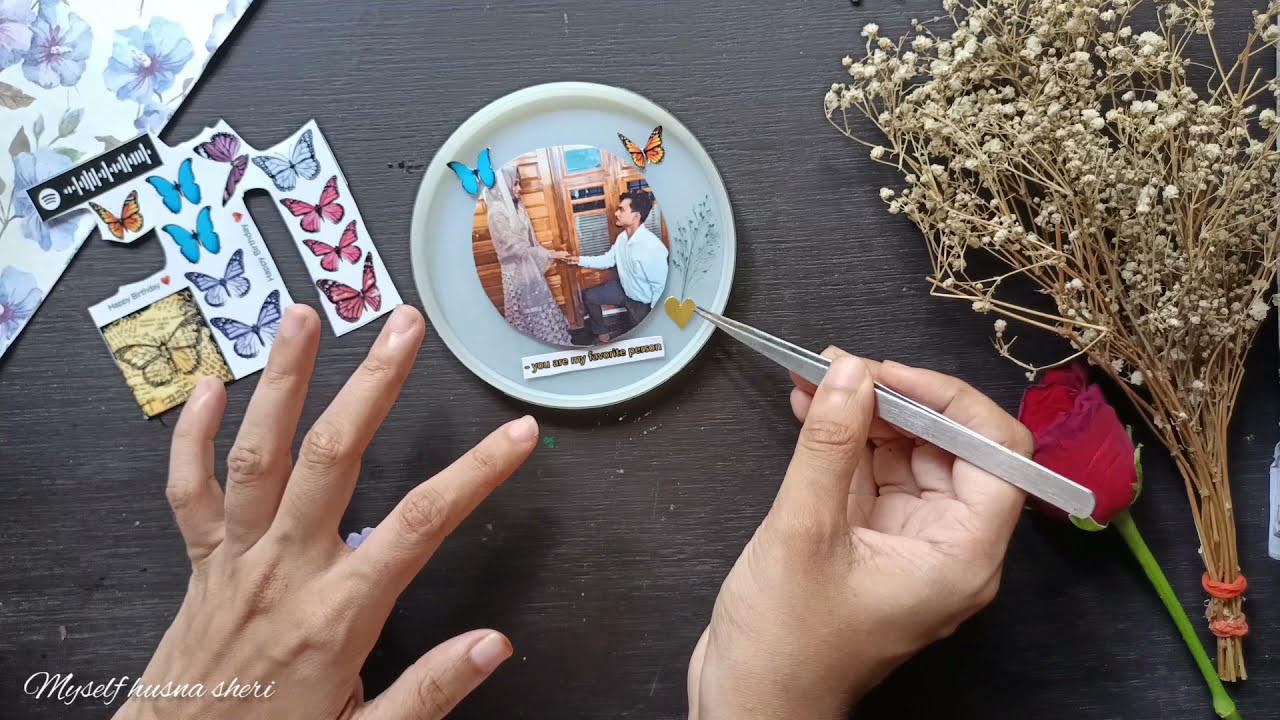 Resin photo frame#how to make resin photo frame #diygifts #giftideas #diyframes