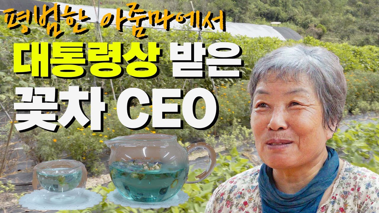 평범한 53세 아줌마가 네이버 판매 1위 꽃차 CEO가 된 사연