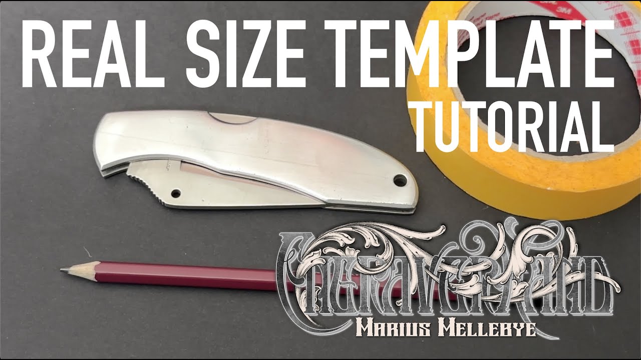 Tutorial - Real Size Template